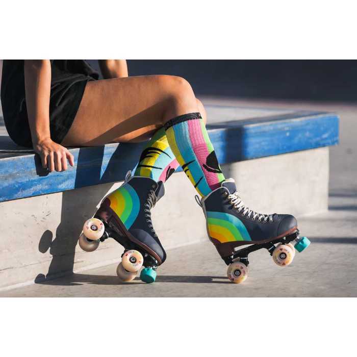 CHAYA Melrose Elite Love is Love Quad Roller Skates - Blue CHAYA Melrose Elite Love is Love Quad Patinia - Ble